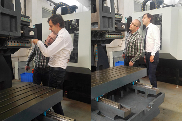 Dutch customers visited the Jiachai Ji Machine to visit the company's products highly praise for the company's products