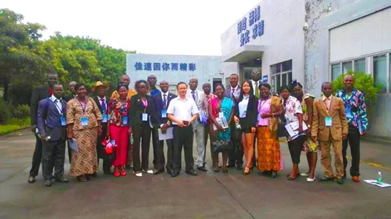 A delegation from the Central African Republic visited Jiasu Precision Machinery Co., Ltd